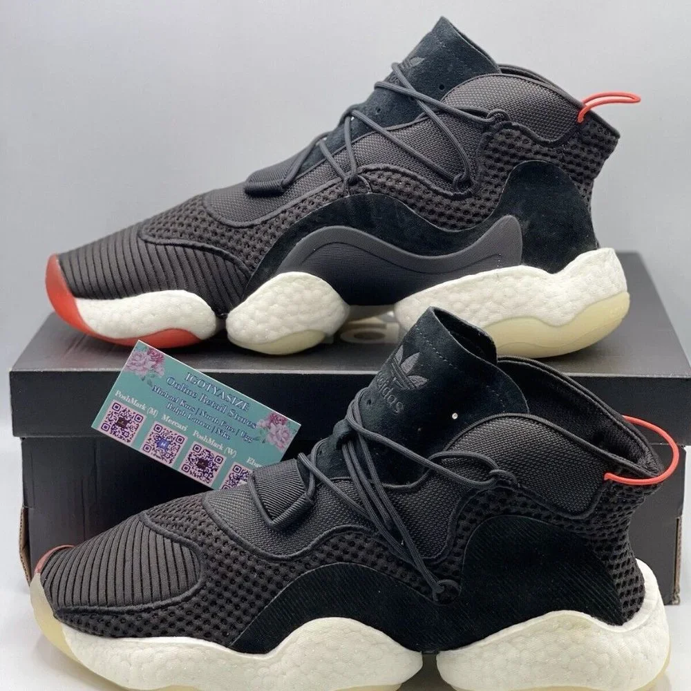 Adidas Crazy BYW Men's Basketball Shoes‎ Black Boost Size 9 90s Retro